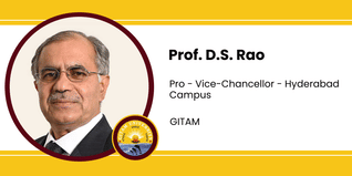 GITAM Hyderabad, Pro - Vice-Chancellor - Hyderabad Campus: Prof. D.S. Rao Interview